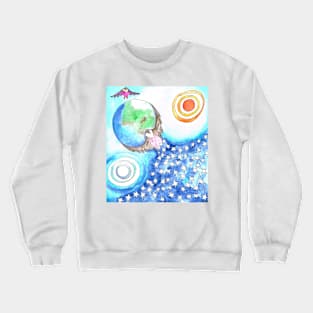 Stardust owl Crewneck Sweatshirt